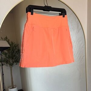 Gradual Women's Orange Mini Skort